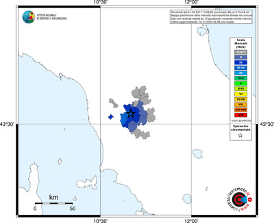 Mappa MCS - territori comuni