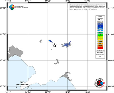 Mappa MCS - territori località