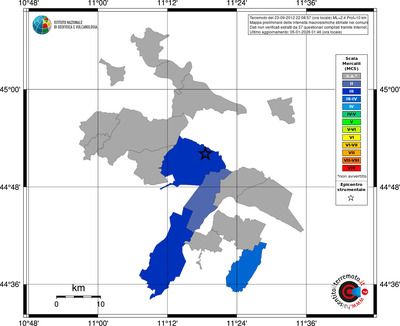 Mappa MCS - territori comuni