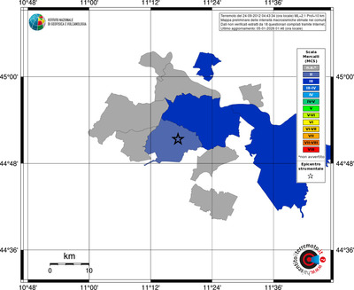 Mappa MCS - territori comuni