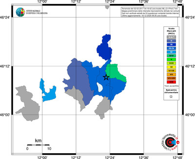 Mappa MCS - territori comuni