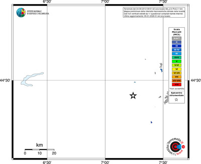 Mappa MCS - territori località