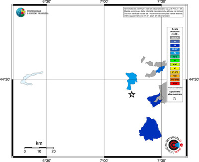 Mappa MCS - territori comuni