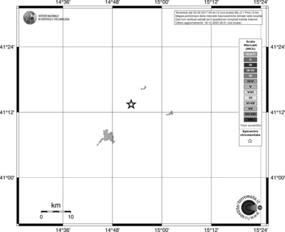 Mappa MCS - territori località