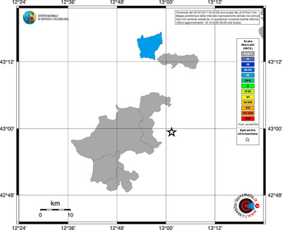 Mappa MCS - territori comuni