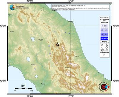 Mappa comuni con almeno 3 questionari