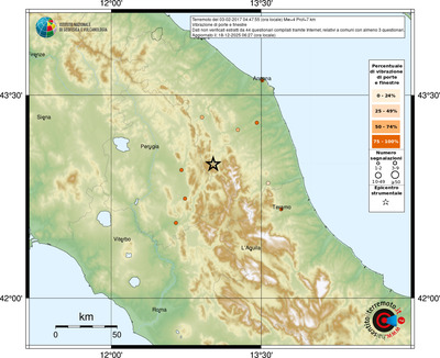 Mappa comuni con almeno 3 questionari