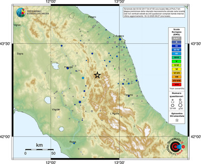 Mappa EMS - località