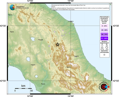 Mappa comuni con almeno 3 questionari
