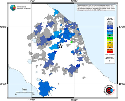 Mappa MCS - territori comuni