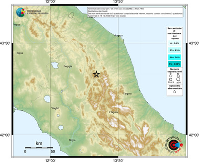 Mappa comuni con almeno 3 questionari