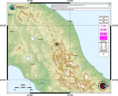 Mappa comuni con almeno 3 questionari