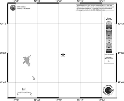 Mappa MCS - territori località