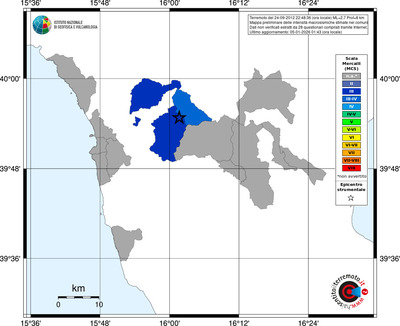 Mappa MCS - territori comuni