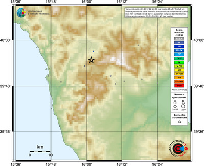 Mappa MCS - località