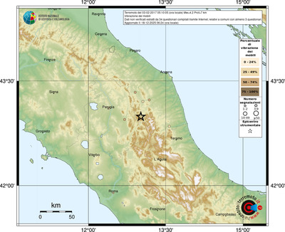 Mappa comuni con almeno 3 questionari