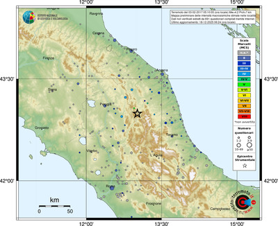 Mappa MCS - località