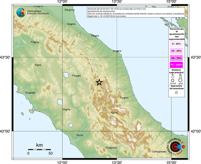 Mappa comuni con almeno 3 questionari