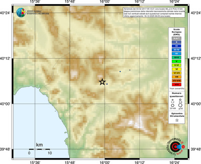 Mappa EMS - località