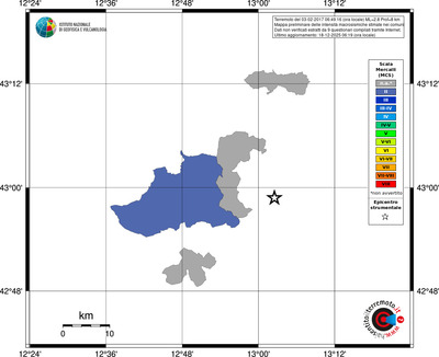Mappa MCS - territori comuni