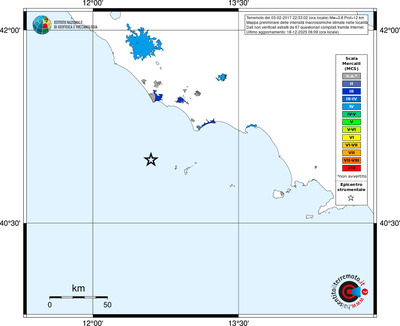 Mappa MCS - territori località