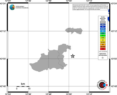 Mappa MCS - territori comuni