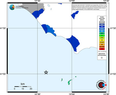 Mappa MCS - territori comuni