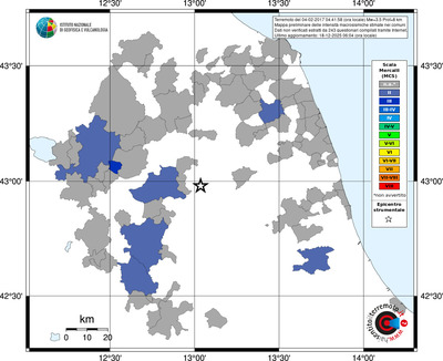 Mappa MCS - territori comuni