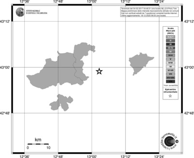 Mappa MCS - territori comuni