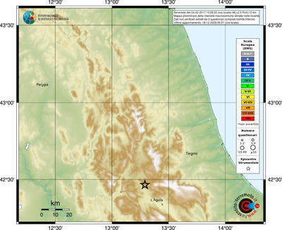 Mappa EMS - località