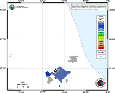 Mappa MCS - territori comuni