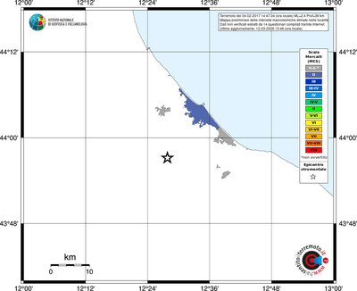 Mappa MCS - territori località