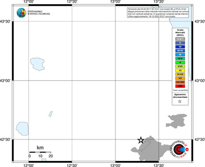 Mappa MCS - territori comuni