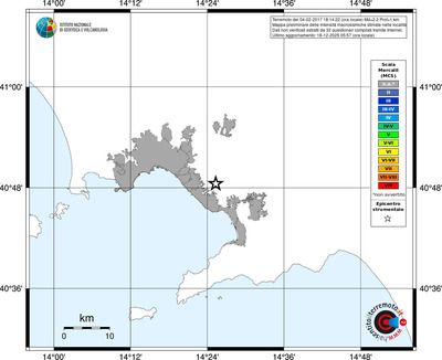 Mappa MCS - territori località