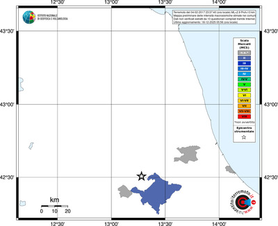 Mappa MCS - territori comuni