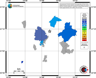 Mappa MCS - territori comuni