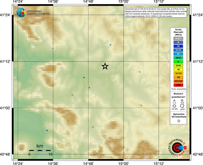 Mappa MCS - località