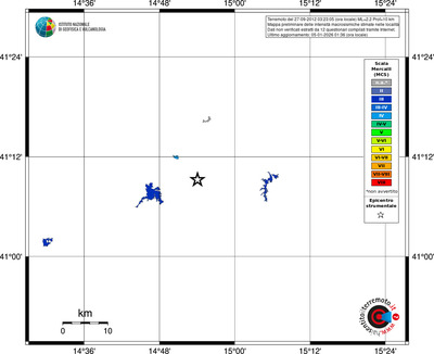Mappa MCS - territori località