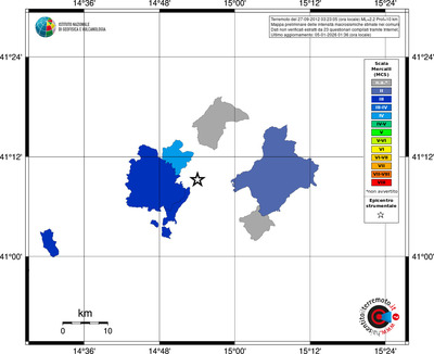 Mappa MCS - territori comuni