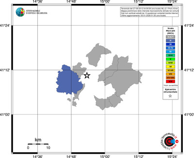 Mappa MCS - territori comuni