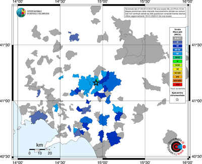 Mappa MCS - territori comuni