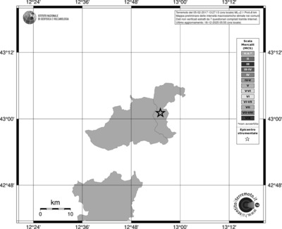 Mappa MCS - territori comuni