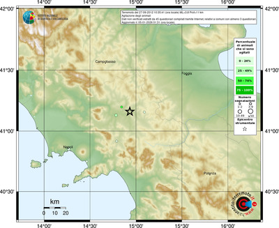 Mappa comuni con almeno 3 questionari