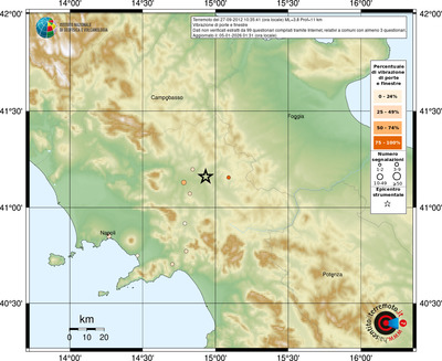Mappa comuni con almeno 3 questionari