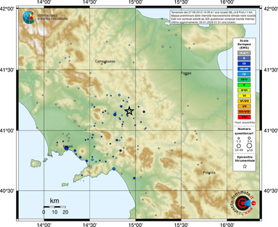 Mappa EMS - località