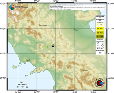 Mappa comuni con almeno 3 questionari