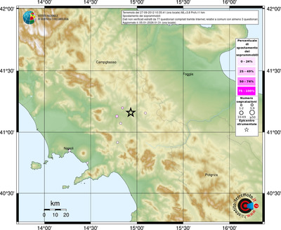 Mappa comuni con almeno 3 questionari