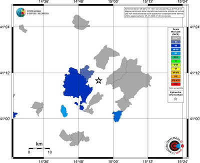 Mappa MCS - territori comuni