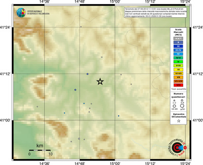 Mappa MCS - località
