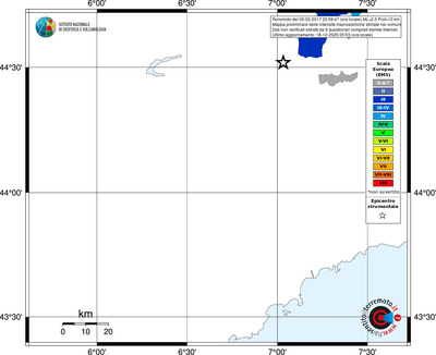 Mappa EMS - territori comuni